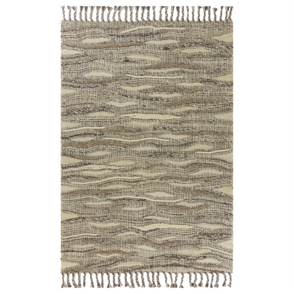 Dakota Fields Gritton Breeze Handmade HandWoven Ivory Area Rug Wayfair